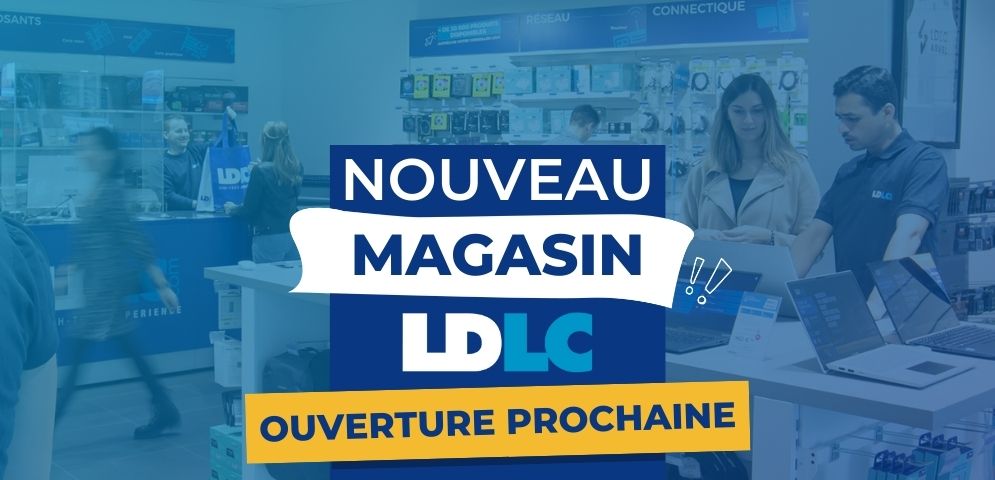 Boutique de matériel et réparation informatique LDLC Angers Beaucouzé